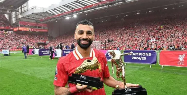 محمد صلاح يحقق انجاز كبير بتصدره قائمة الافضل في الدوري الانجليزي 2025
