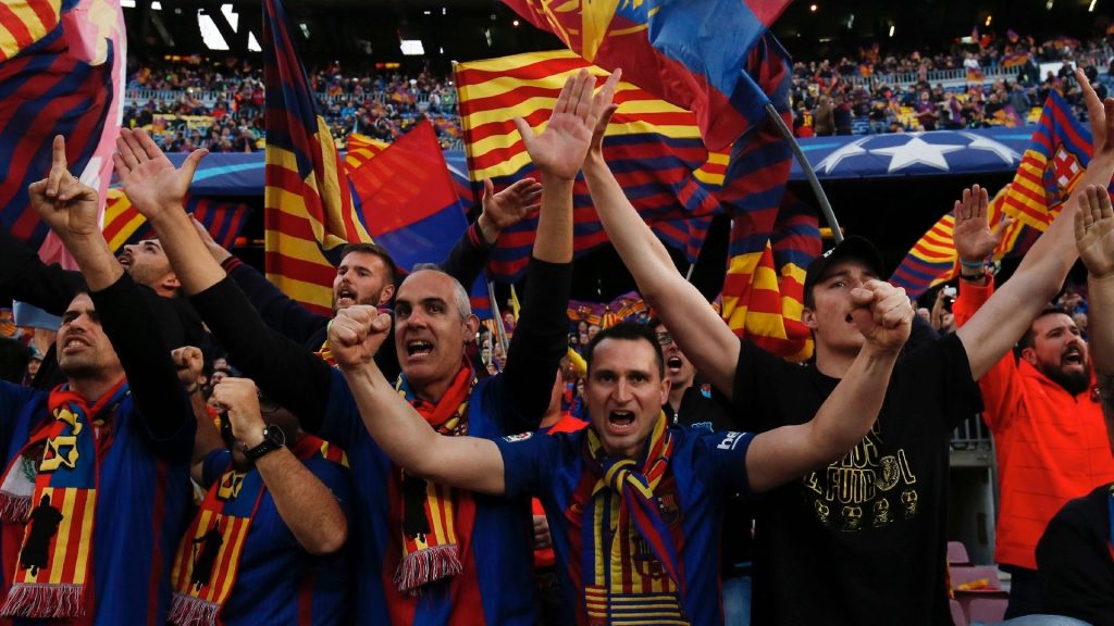 جماهير برشلونة