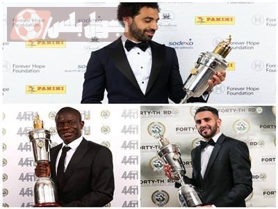 اللاعبين الأفارقة الذين حصلوا على لقب الأفضل في إنجلترا