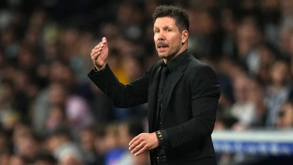 دييجو سيميوني المدير الفني لفريق أتلتيكو مدريد