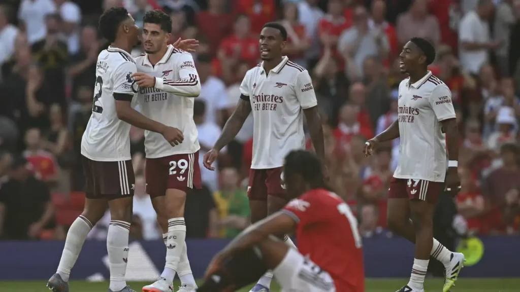 ارسنال يتغلب على مانشستر يونايتد