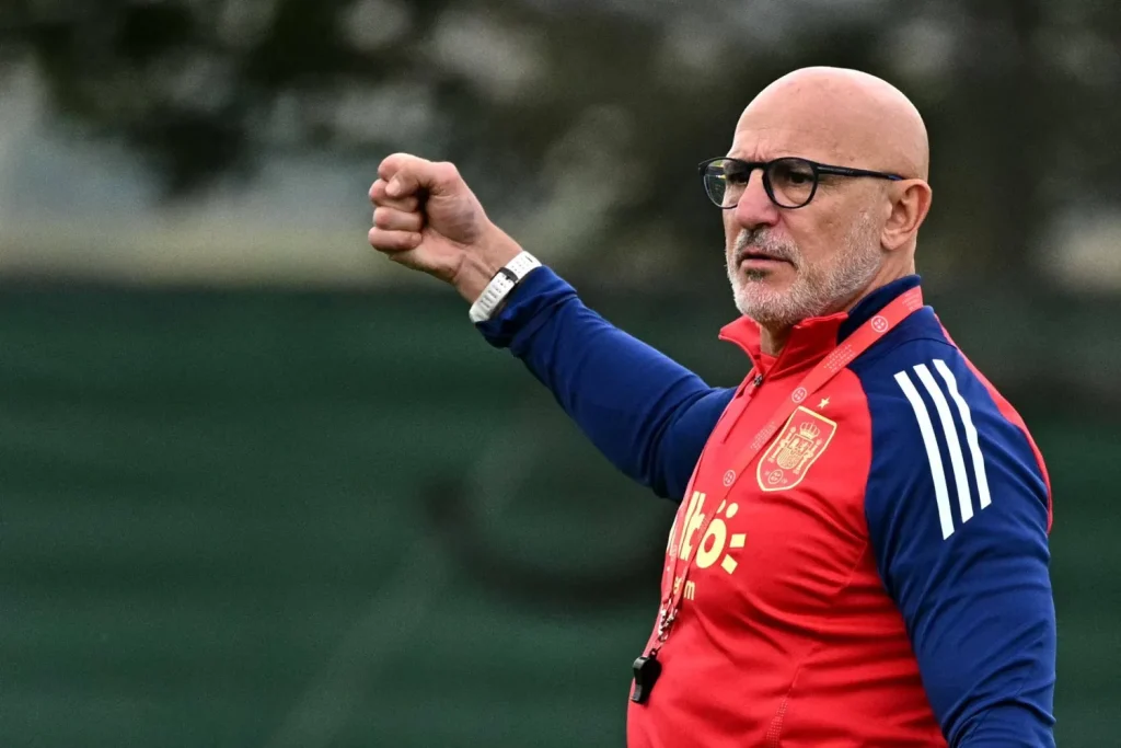 المدير الفني لمنتخب إسبانيا، لويس دي لا فوينتي