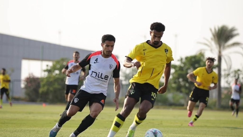 طاقم تحكيم مباراة الزمالك ووادي دجلة