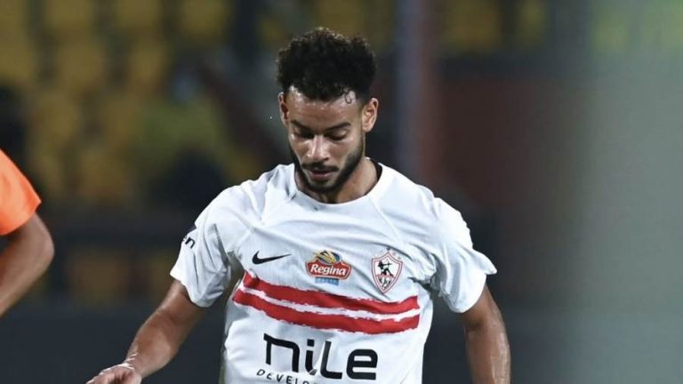 الزمالك يعلن تفاصيل إصابة نبيل عماد بعد مباراة الجونة
