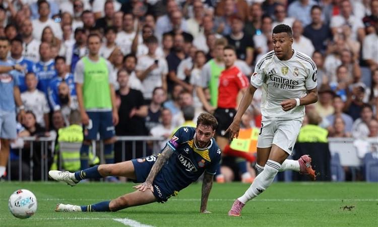 نتيجة ريال مدريد ضد اسبانيول اليوم