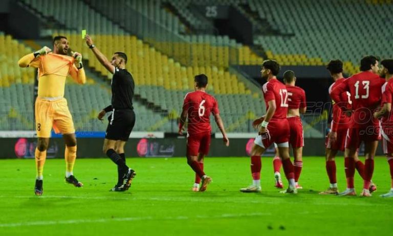 محمد حمدي زكي يقود هجوم حرس الحدود أمام الأهلي في الدوري