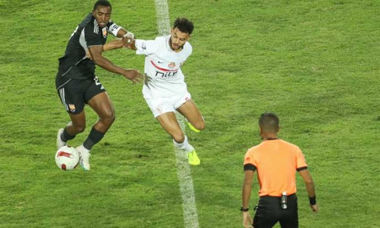الجونة يخطف تعادلا قاتلا من الزمالك في الدوري المصري