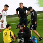 اصابة وسام ابو علي في الدوري الامريكي