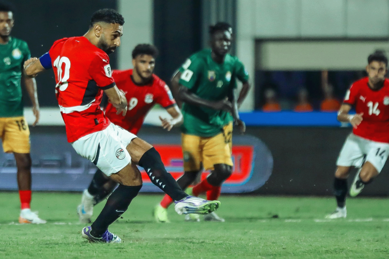منتخب مصر ضد بوركينا فاسو