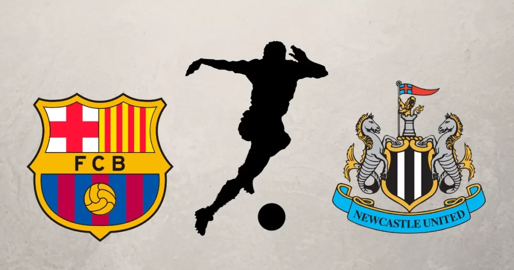 برشلونة ونيوكاسل