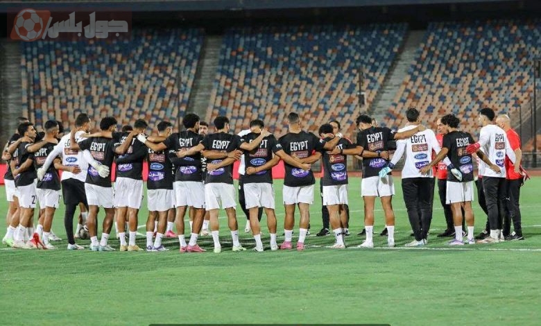 منتخب مصر يواصل تدريباته