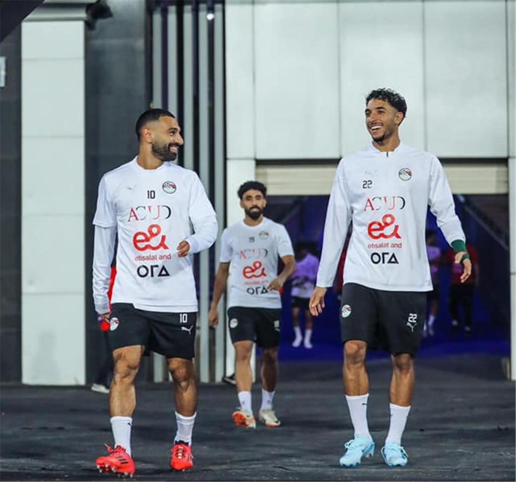 عمر مرموش و محمد صلاح