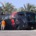 الاهلي يصل استاد الكلية الحربية